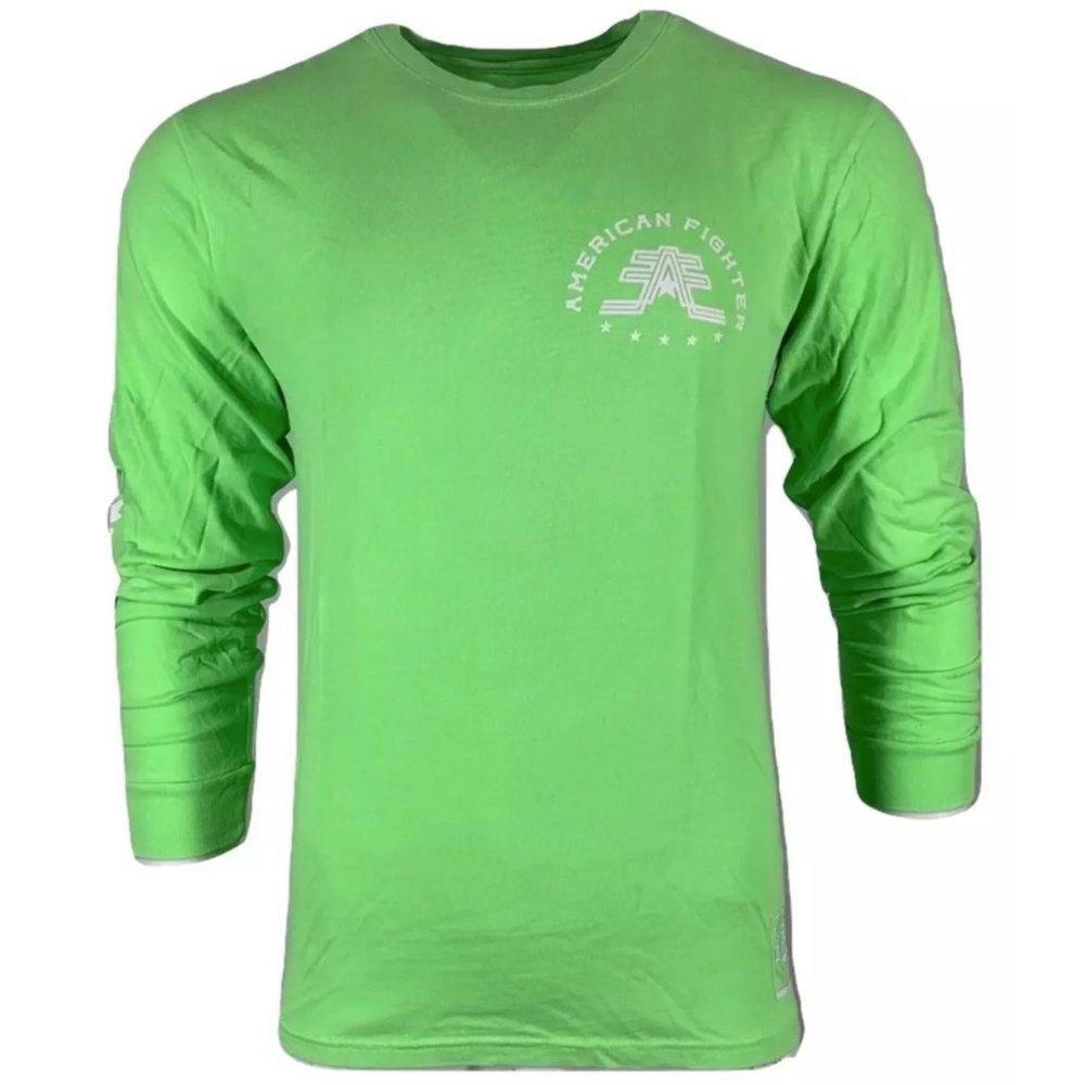 AMERICAN FIGHTER Men's T-Shirt L/S BRISTOL TEE - Picture 2 of 9